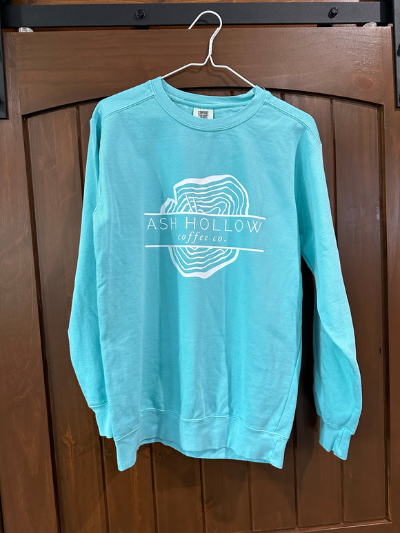 Aqua Ash Hollow Crew Neck